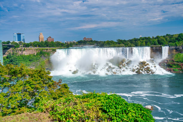 istock Niagara Falls on a cloudy summer day, Canada 2166415831