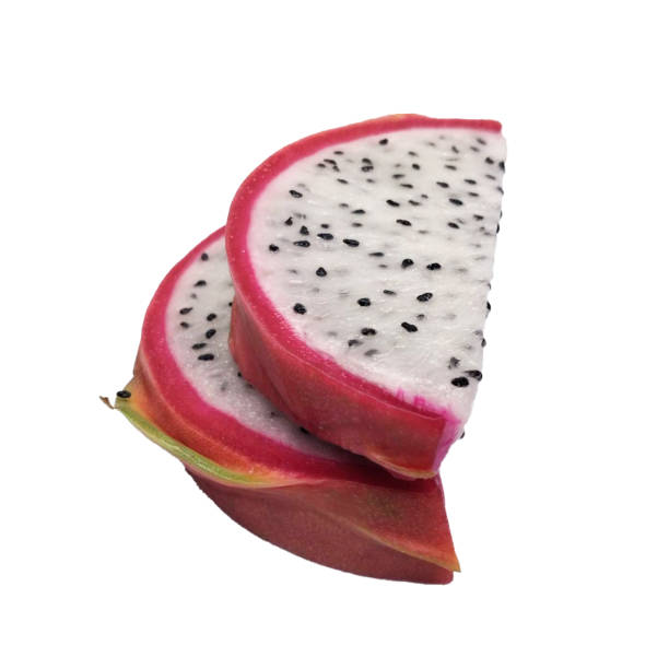 istock Dragon fruit on white background 2166417369