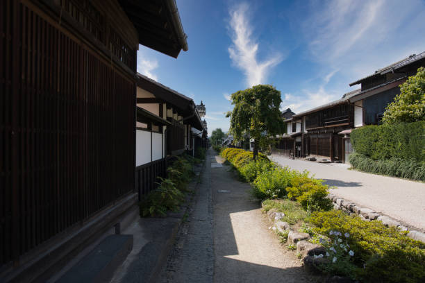 istock Old Japanese townscape 2166424614