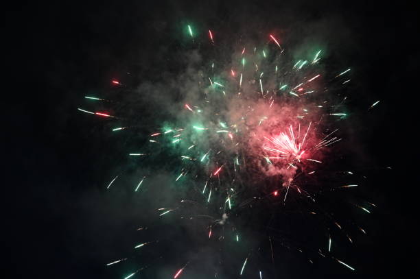 istock Fireworks on New Year's Eve 2166424780