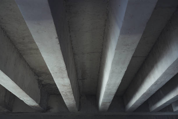 istock Under the concrete bridge, diagonals, lines, rhythms 2166424832