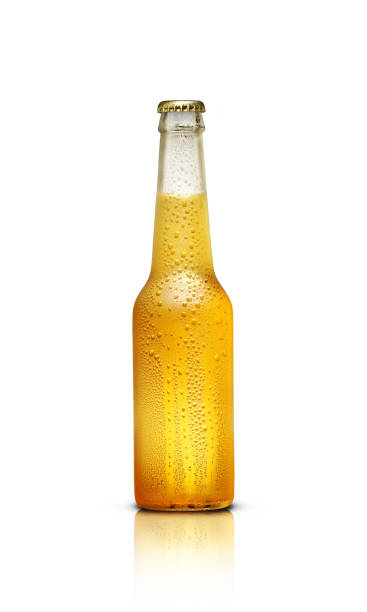istock glass bottle with beer 2166426891