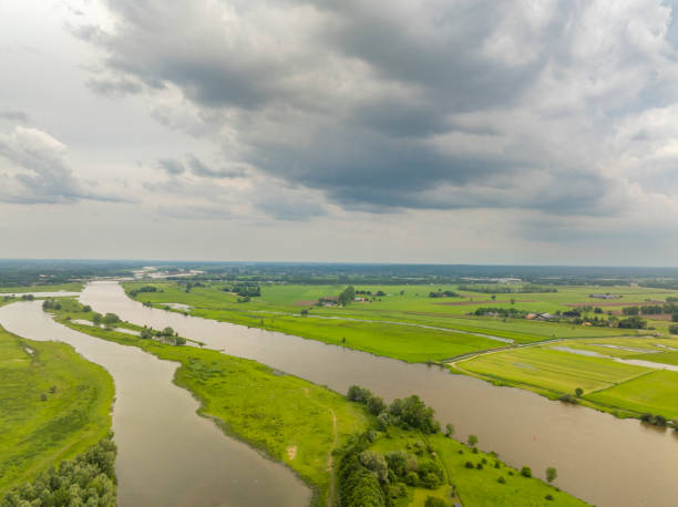 istock IJssel river springtime landscape with a dark sky above 2166427758