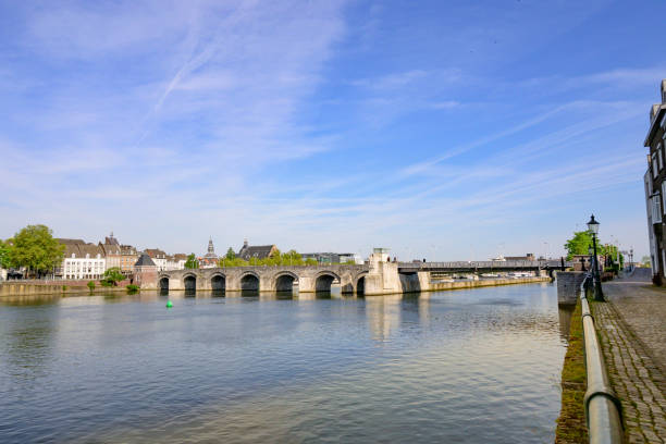 istock Maastricht view with the St. Servatius Bridge over the Meuse 2166427926