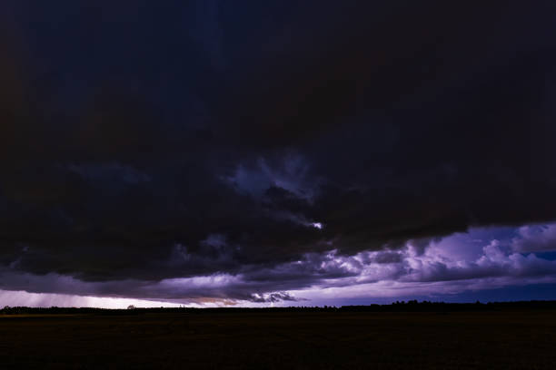 istock lightning flashes in the night sky 2166431091