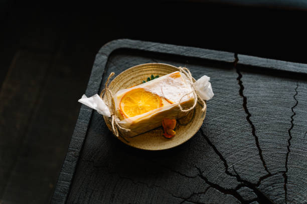 istock Orange cake, Chinese pastry 2166433107