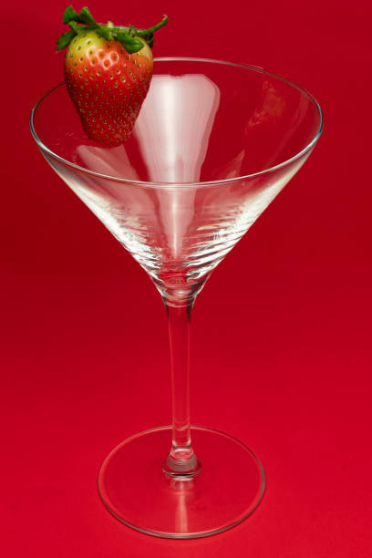 istock Strawberry sitting in Champagne Glass 2166440982