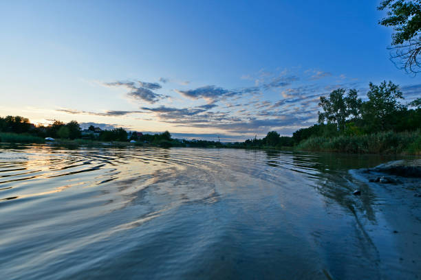 istock Beautiful countryside views along the river 2166450329