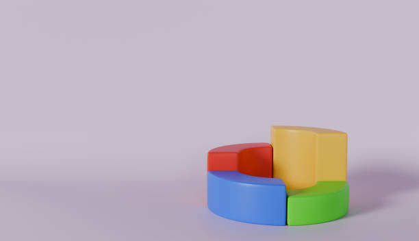 istock Pie Chart Business Marketing 3D Icon 2166452253