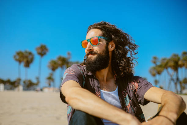 istock Surfer on the Venice beach, California 2166482923