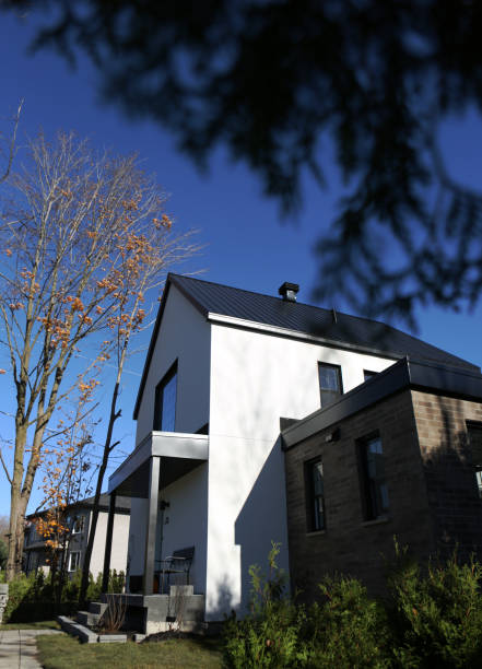 istock Modern house, contemporary and minimalist style 2166485099