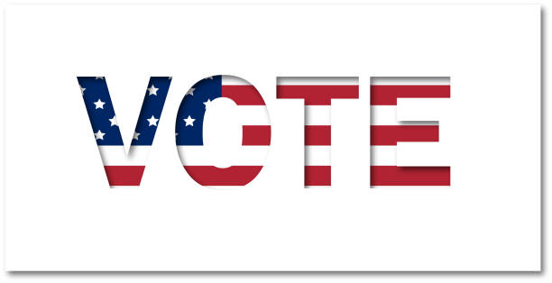 istock Vote 2024 Presidential Election Banner - stock illustration 2166485389