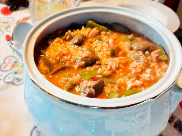 Arroz Caldoso, spanish traditional dish .