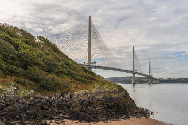 istock Queensferry Crossing and the River Forth, Scotland, UK 2166487224