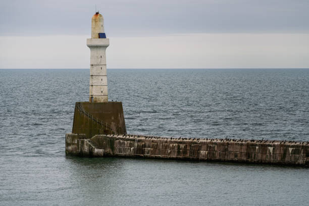 istock The Aberdeen South Pier Lighthouse, Scotland, UK 2166487225