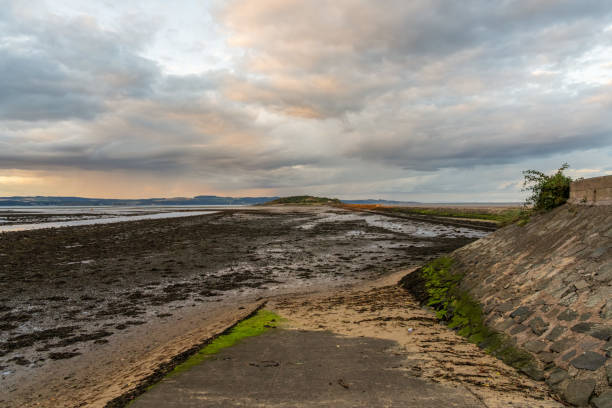 istock View from Cramond Beach to Cramond Island, Scotland, UK 2166487241