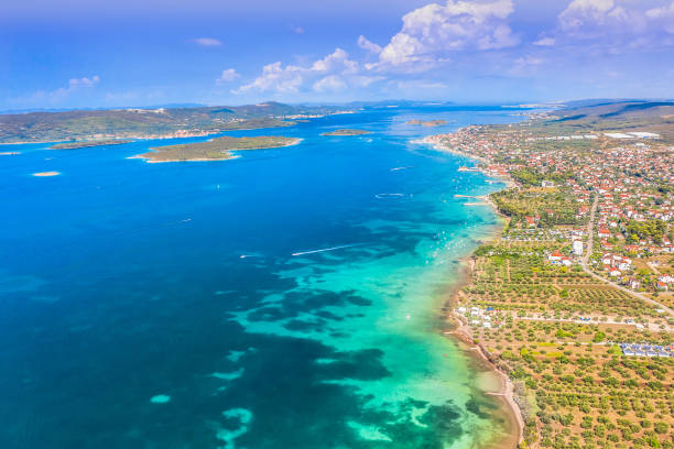 istock Biograd coastline summer Adriatic Sea 2166487520