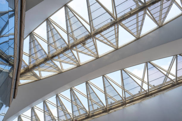 istock Interior ceiling of commercial square 2166491658