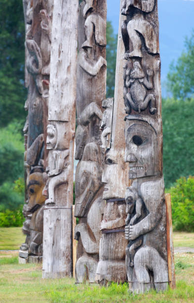 istock Totem poles, Haida Gwaii 2166492735