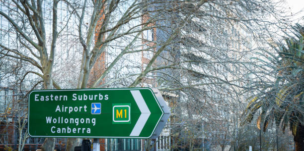 istock Sydney Motorway Signs 2166495421