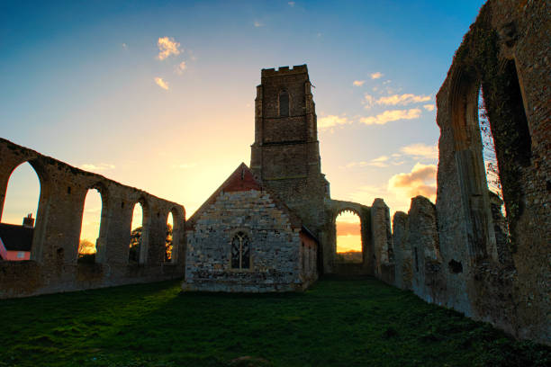 istock Dusk at Covehithe Church 2166499127