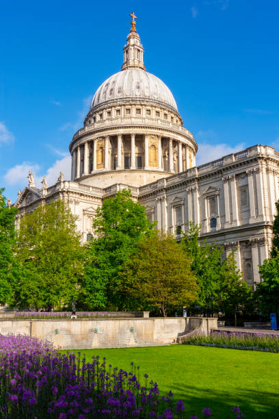 istock St. Paul's cathedral in spring, London, UK 2166506236