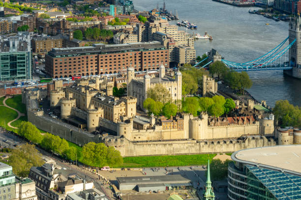istock Tower of London along Thames river, UK 2166506309