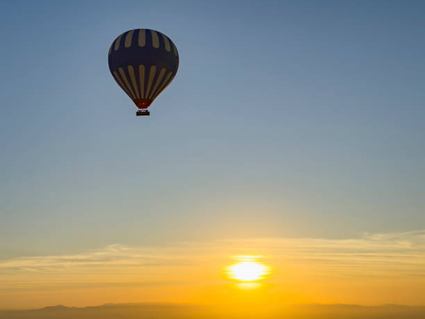 istock Ballooning over the pyramids: A majestic sunrise experience 2166506932