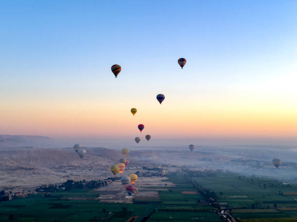 Floating Dreams: Luxor's Balloon Sunrise Spectacle