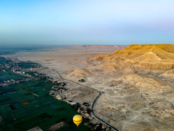 Ancient Secrets Beneath: A Luxor Hot Air Balloon View