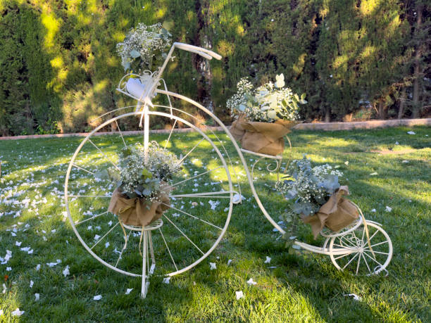 Sunny Day Celebration: Bicycle Wedding Decor