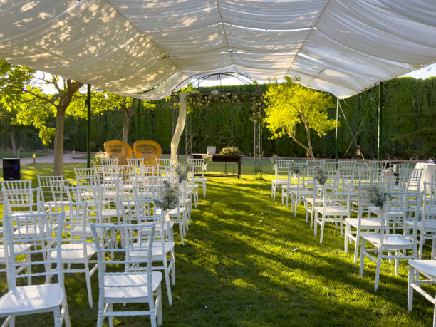 istock Boho Bliss: Sun-Drenched Outdoor Ceremony 2166511153