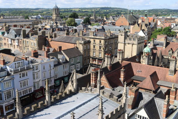 istock View over city centre colleges and rooftops in Oxford 2166512127