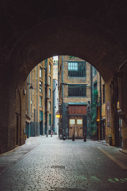 istock Old dock warehouses converted into luxury housing, London 2166512423