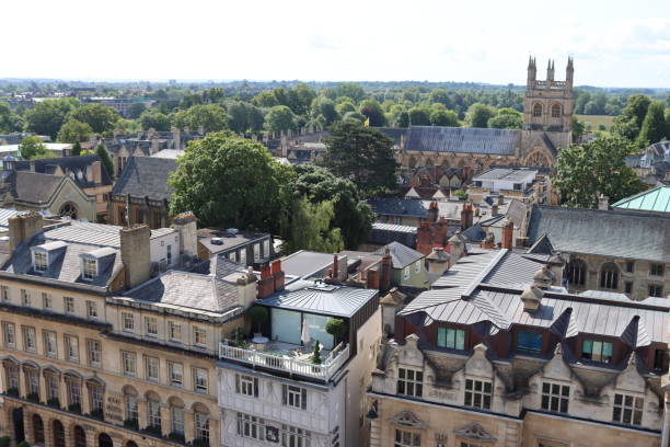 istock View over city centre colleges and rooftops in Oxford 2166512893