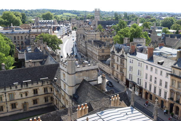 istock View over city centre colleges and rooftops in Oxford 2166513021