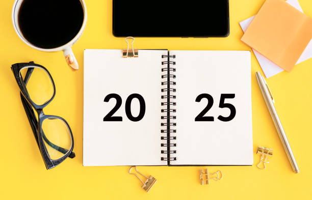 istock Planning for Success in 2025 With Essential Tools and Resources on a Bright Workspace 2166524145
