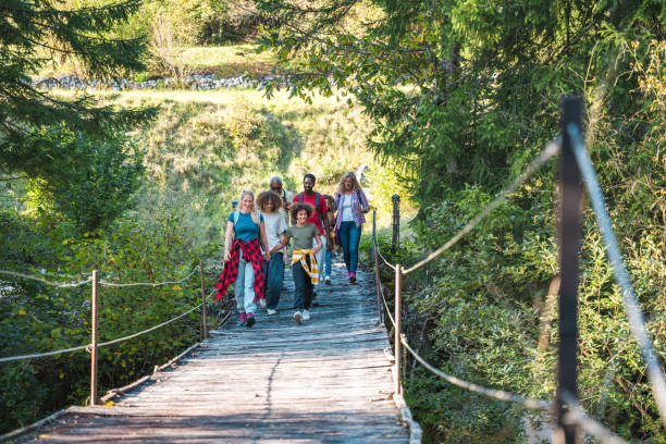 istock Multigenerational Family Enjoying Nature Trail 2166532564