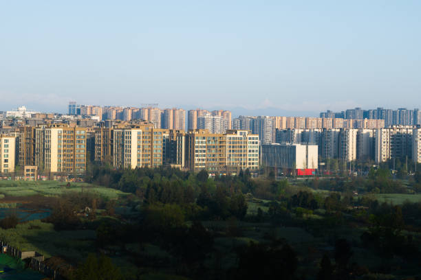 istock sunrise chengdu city 2166536658