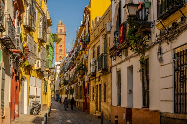 istock Pasaje Del Marques de Esquivel, Seville, Spain 2166586475