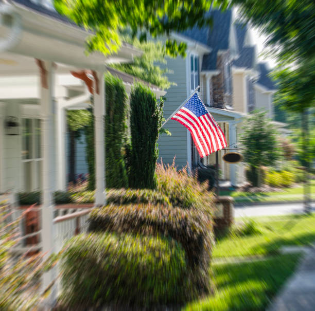 istock Patriotic Neighborhood 2166588899