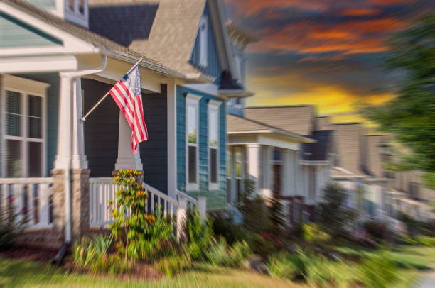 istock Patriotic Neighborhood 2166589022