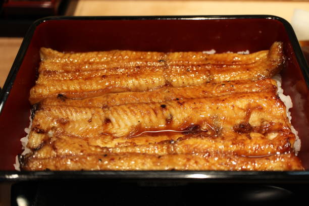 istock Japanese cuisine : Unaju (eel bowl) in Tokyo, Japan 2166591505