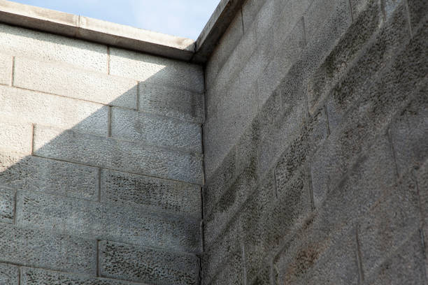 istock View of the stone wall in the castle 2166592313