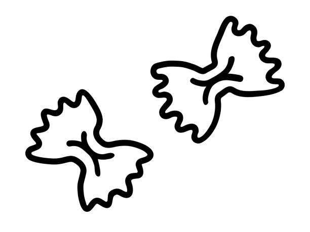 black bowtie noodles
