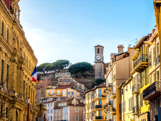 istock Cityscape detail from downtown Cannes 2166603835