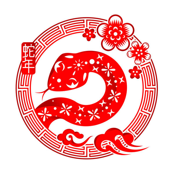 istock Chinese new year of the Snake design icon 2166611970