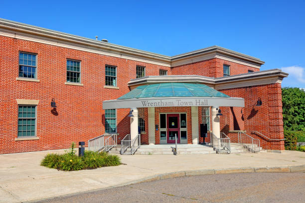 istock Wrentham, Massachusetts, Town Hall 2166626908