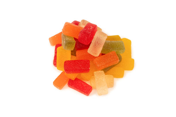 istock Marmalade candies isolated on a white background. 2166632310