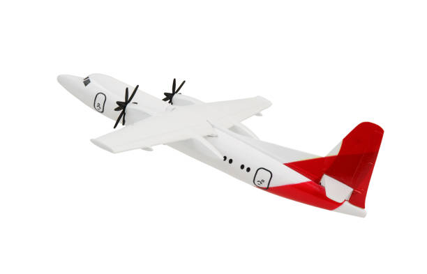 istock Airplane isolated on white background. 2166632679